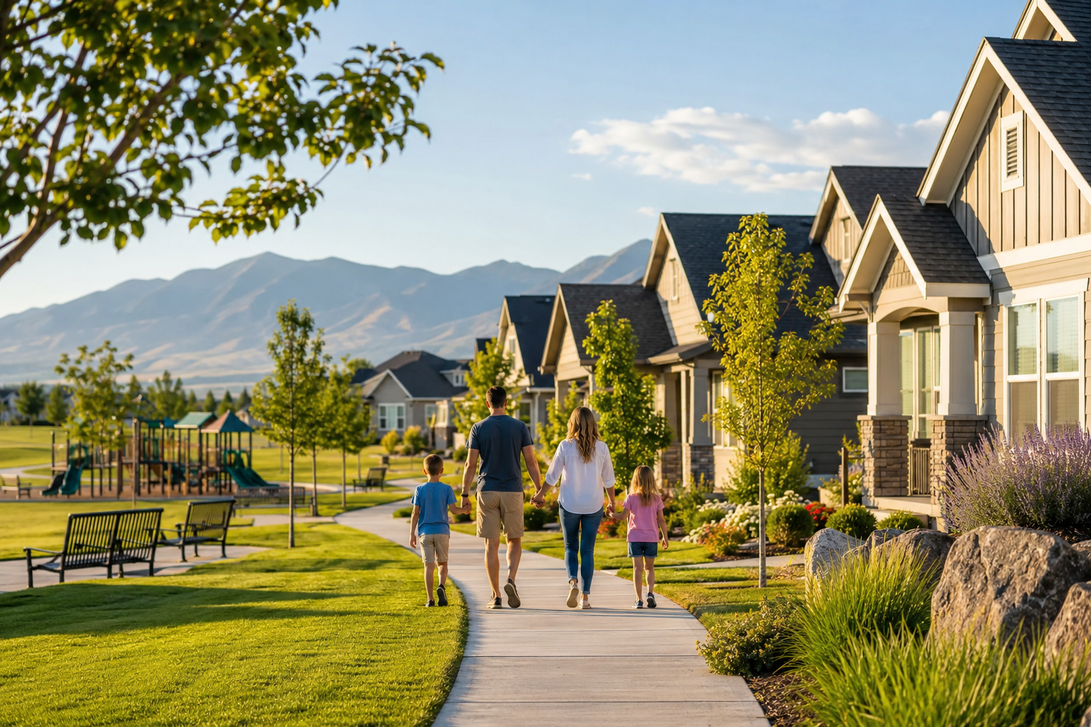 Best neighborhoods in Idaho Falls for families with parks, sidewalks, and family-friendly homes