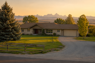 Inherited home for sale in Eastern Idaho, ranch-style property on a quiet residential street near Idaho Falls.
