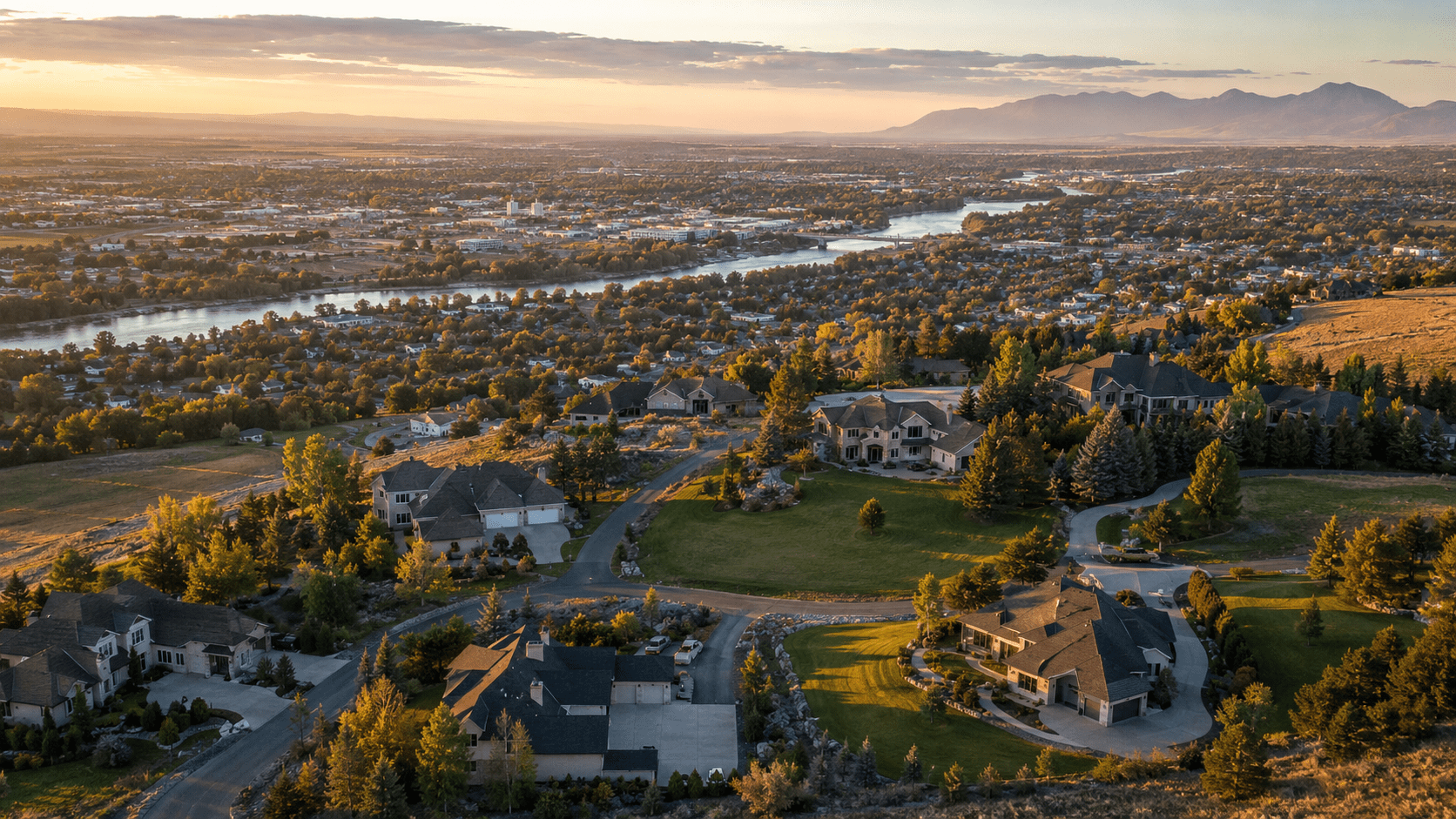 Comore Loma sits in the eastern foothills of Idaho Falls