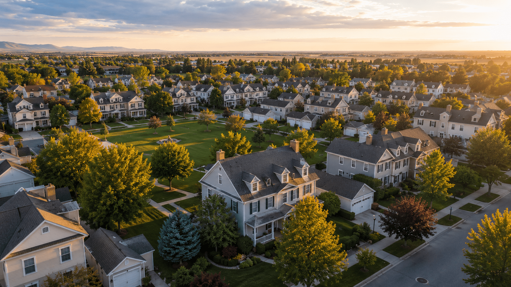 Parkside Townhomes Subdivision in Rexburg, Idaho
