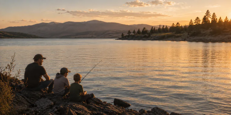 Palisades Reservoir Idaho neighborhood and homes